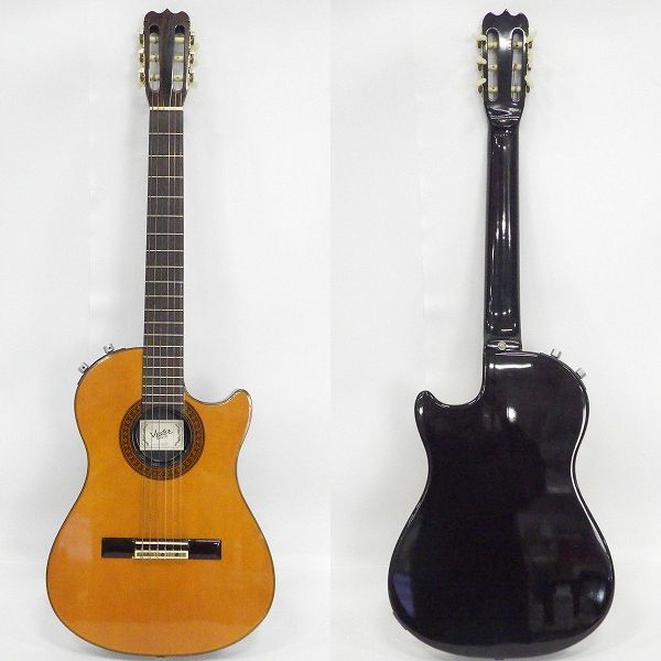 実際に弊社で買取させて頂いた★VESTER MANIAC/ベスタ―マニアック SAC-28 エレガットギター ソフトケース付の画像 1枚目