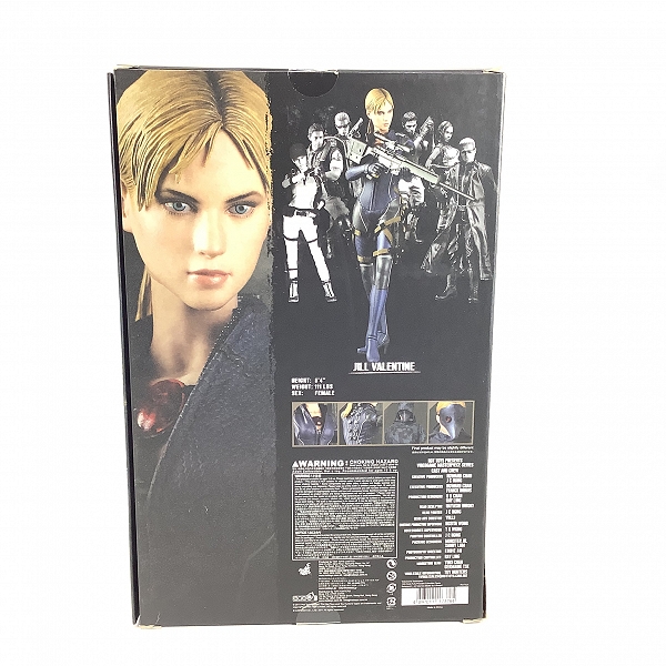 実際に弊社で買取させて頂いたHOT TOYS/ホットトイズ ビデオゲーム・マスターピース バイオハザード5 1/6 ジル・バレンタイン バトルスーツ版 フィギュアの画像 8枚目