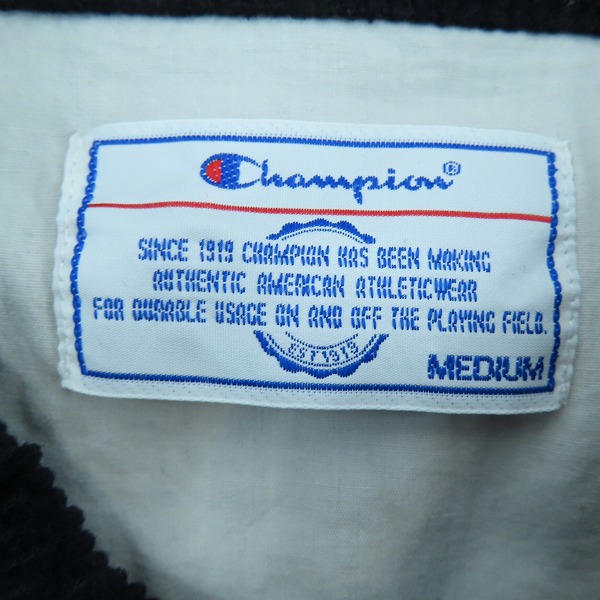 実際に弊社で買取させて頂いたChampion/チャンピオン コーデュロスナップジャケット/Mの画像 2枚目