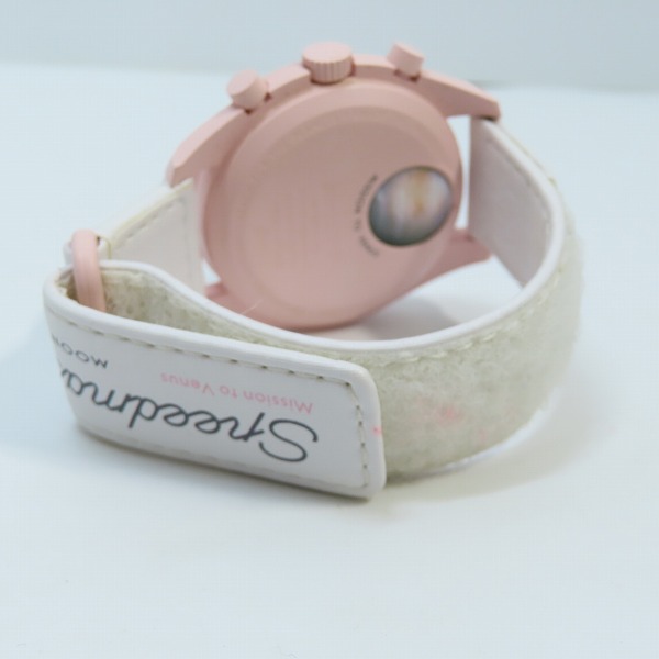 実際に弊社で買取させて頂いたSwatch×OMEGA/スウォッチ×オメガ スピードマスター  MISSION TO VENUS/ ミッショントゥヴィーナス  SO33P100【動作未確認】の画像 2枚目