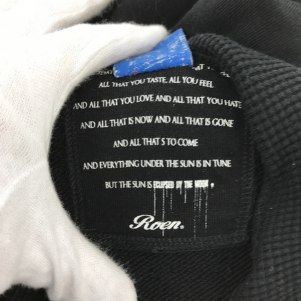 実際に弊社で買取させて頂いたRoen×Disney/ロエン×ディズニー クラッシュミッキー 半袖パーカー 70047053 /48の画像 2枚目