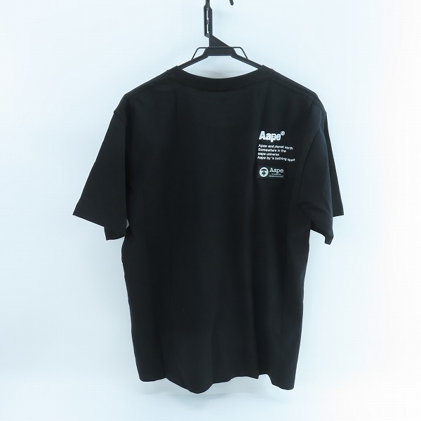 実際に弊社で買取させて頂いた【未使用】AAPE BY A BATHING APE/エーエイプバイアベイシングエイプ プリント 半袖Tシャツ/XLの画像 1枚目