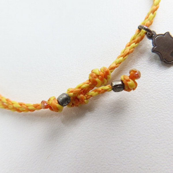 実際に弊社で買取させて頂いたAMP JAPAN/アンプジャパン チェーンモチーフ ブレスレット イエローの画像 7枚目