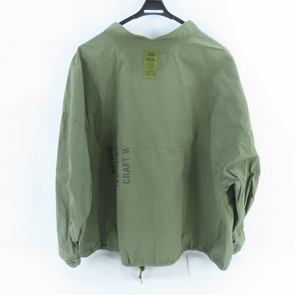 実際に弊社で買取させて頂いたNEIGHBORHOOD/ネイバーフッド 22SS WEATHER SHORT/CN-JK ジャケット 221SPNH-JKM01/Lの画像 1枚目