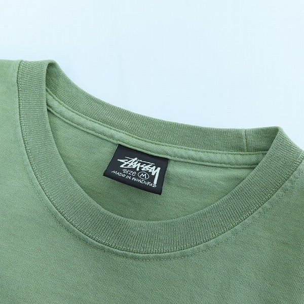 実際に弊社で買取させて頂いたSTUSSY/ステューシー S64 Pigment Dyed S/S Tee 半袖Tシャツ/Mの画像 4枚目