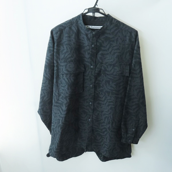 実際に弊社で買取させて頂いた【未使用】White Mountaineering/ホワイトマウンテニアリング ワークシャツ チャコール WM2373114/3