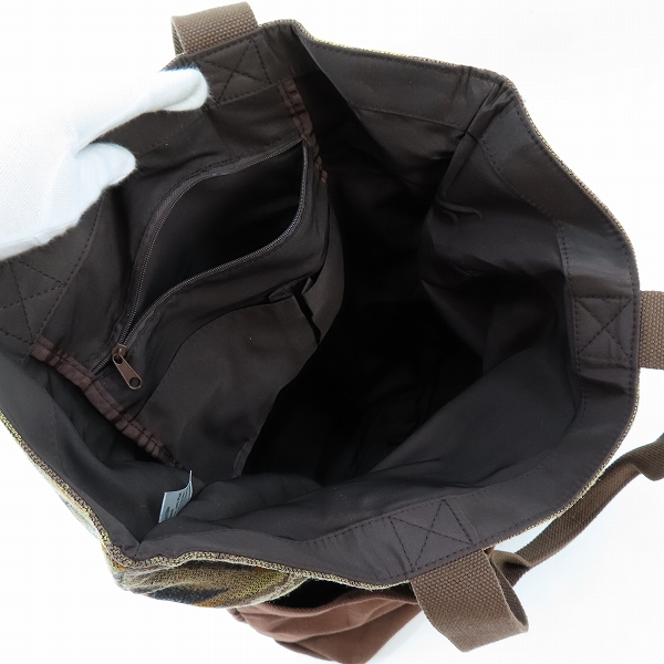 実際に弊社で買取させて頂いたPENDLETON/ペンドルトン ウール ネイティブ柄トートバッグ　の画像 3枚目