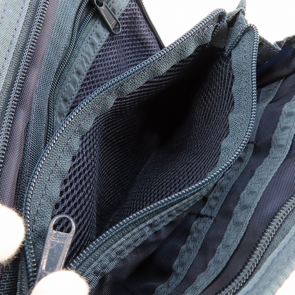 実際に弊社で買取させて頂いたBRIEFING/ブリーフィング TRAVEL TAP トラベルタップ クラッチバッグ ネイビーの画像 4枚目