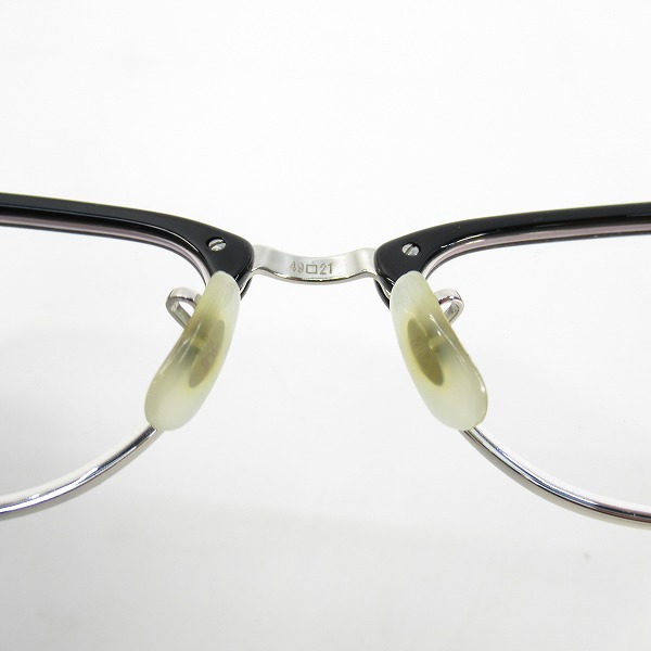 実際に弊社で買取させて頂いたRay-Ban/レイバン CLUBMASTER/クラブマスター  度入り 眼鏡/メガネフレーム RB5154 2000の画像 5枚目