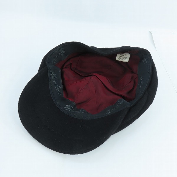 実際に弊社で買取させて頂いたBorsalino/ボルサリーノ ハンチング 帽子/L　の画像 4枚目