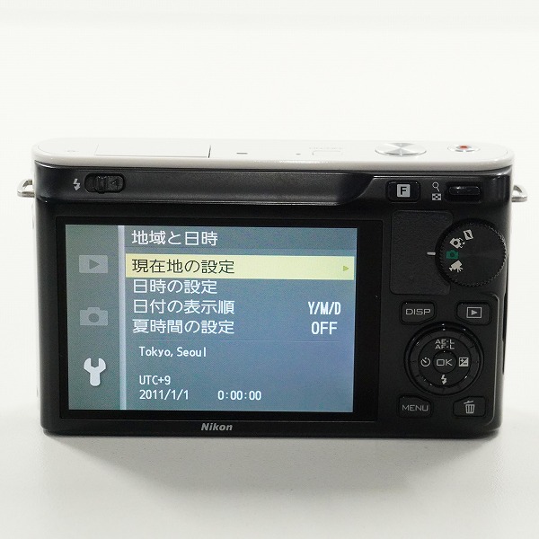 実際に弊社で買取させて頂いたNikon/ニコン 1 J1 ミラーレス一眼 デジタルカメラ ボディ 簡易動作確認済みの画像 4枚目