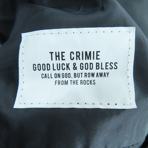 実際に弊社で買取させて頂いたCRIMIE/クライミー ダイヤモンドキルトレザージャケット CR-02C5-JK03/XXL の画像 3枚目