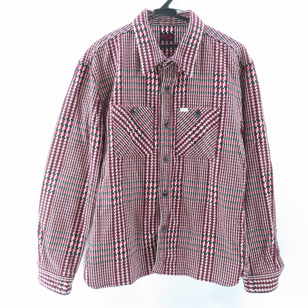 実際に弊社で買取させて頂いたR.J.B Clipper's/フラットヘッド ヘビー 総柄 シャツ 48W