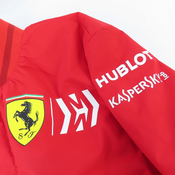 実際に弊社で買取させて頂いたpuma/プーマ フェラーリ Formula1/F1 ジャケット/ブルゾン 604793-01 /Lの画像 8枚目