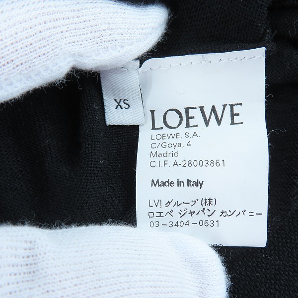 実際に弊社で買取させて頂いたLOEWE/ロエベ クルーネックニット XSの画像 3枚目