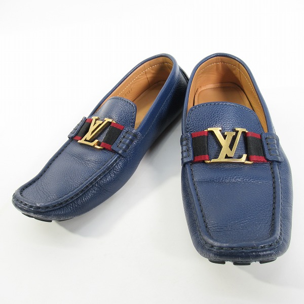 実際に弊社で買取させて頂いたLOUIS VUITTON /ルイヴィトン モンテカルロ・ラインローファー ドライビングシューズ FA0127/9