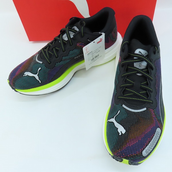 実際に弊社で買取させて頂いた【未使用】PUMA/プーマ VEVIATE NITRO 2/ディヴィエイト ニトロ 2 サイケデリック ラッシュ 380076 01/26.0