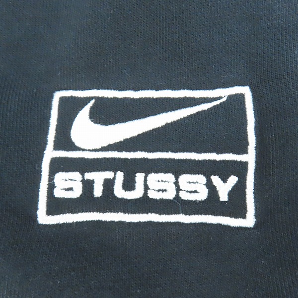 実際に弊社で買取させて頂いた【未使用】NIKE×STUSSY/ナイキ×ステューシー Washed Fleece Pant スウェットパンツ DO5296-010/XLの画像 7枚目