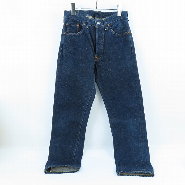 実際に弊社で買取させて頂いたLEVI'S/リーバイス 201XX 刻印555/バレンシア工場製 復刻 ビッグE デニムパンツ/ジーンズ 201-0003/W33L36
