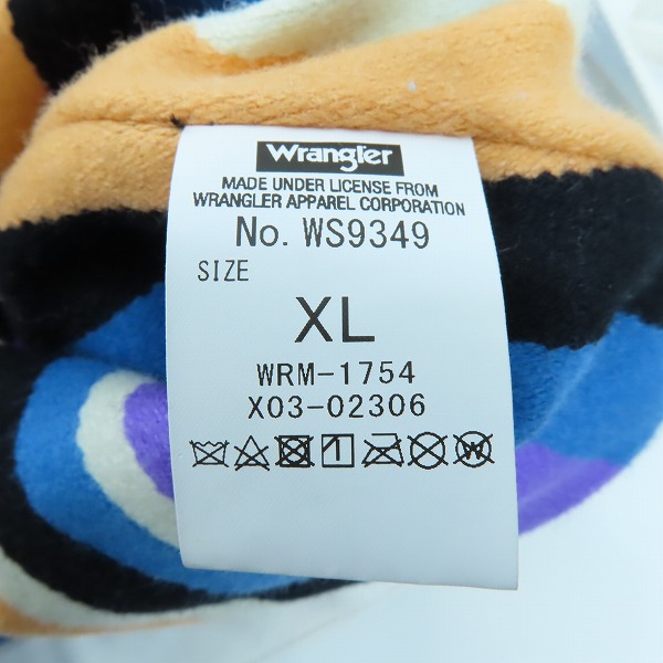 実際に弊社で買取させて頂いたWACKO MARIA×WRANGLER/ワコマリア×ラングラー DENIM TRUCKER JACKET/デニム トラッカージャケット WS9349/XLの画像 4枚目