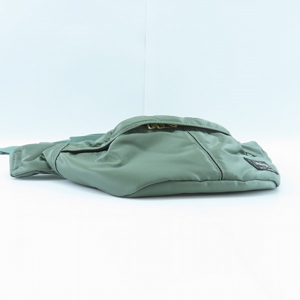実際に弊社で買取させて頂いた(1)PORTER/ポーター TANKER WAIST BAG/タンカー ウエストバッグ セージグリーン/622-76629 の画像 2枚目