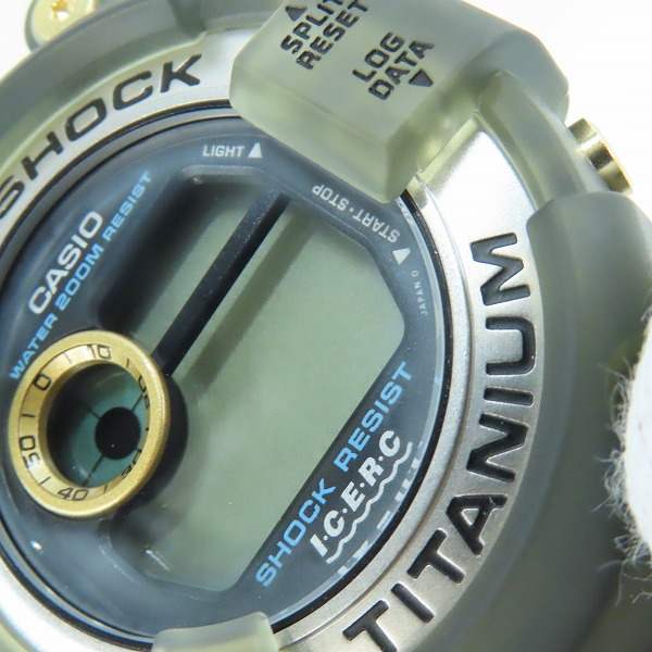 実際に弊社で買取させて頂いたG-SHOCK/Gショック FROGMAN/フロッグマン イルクジ The Ocean/オーシャン DW-8200K-8T【動作未確認】の画像 4枚目