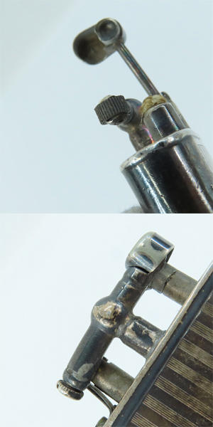 実際に弊社で買取させて頂いた【ジャンク】dunhill/ダンヒル UNIQUE/ユニーク  made in switzerland/スイス製 PAT143752 ヴィンテージ オイルライター の画像 9枚目