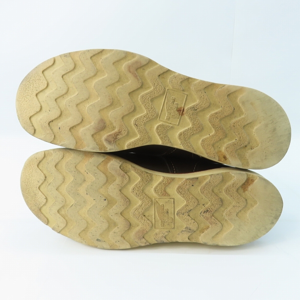 実際に弊社で買取させて頂いたRED WING/レッドウィング 6-INCH ROUND-TOE BOOT/6インチ ラウンドトゥブーツ ガラスレザー 8132/8.5Dの画像 2枚目