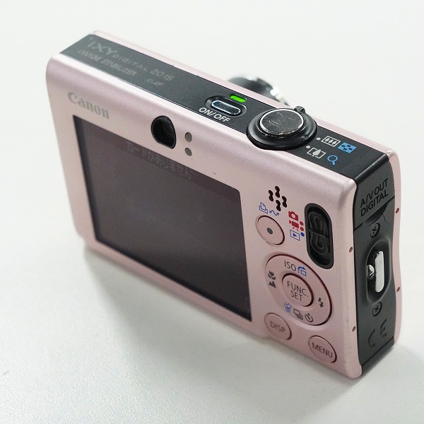 実際に弊社で買取させて頂いたCanon/キャノン PC1271 IXY DIGITAL 20 IS コンパクトデジタルカメラ 動作確認済みの画像 4枚目