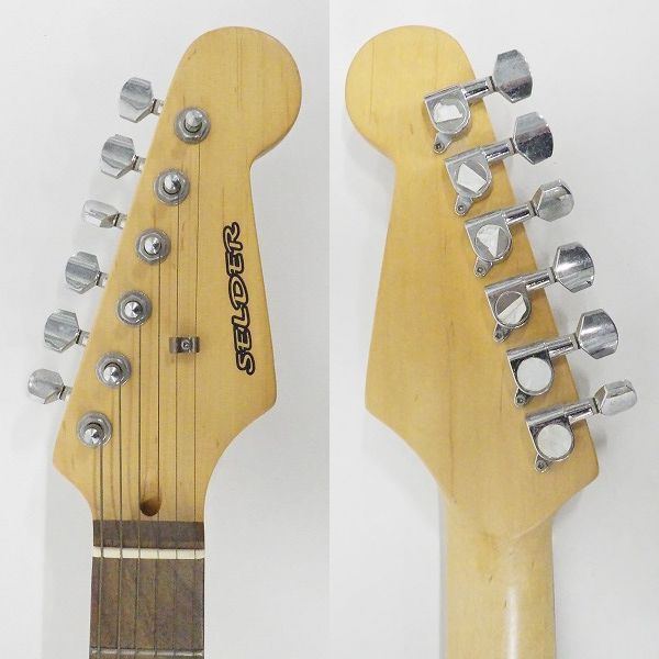 実際に弊社で買取させて頂いた★SELDER/セルダー ストラトキャスターType エレキギター サンバーストの画像 2枚目