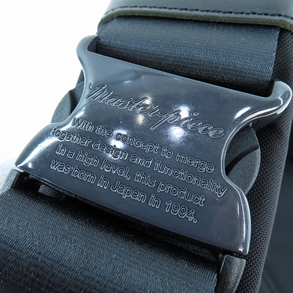 実際に弊社で買取させて頂いたMASTER PIECE/マスターピース potential メッセンジャーバッグ No.01756-v3の画像 8枚目
