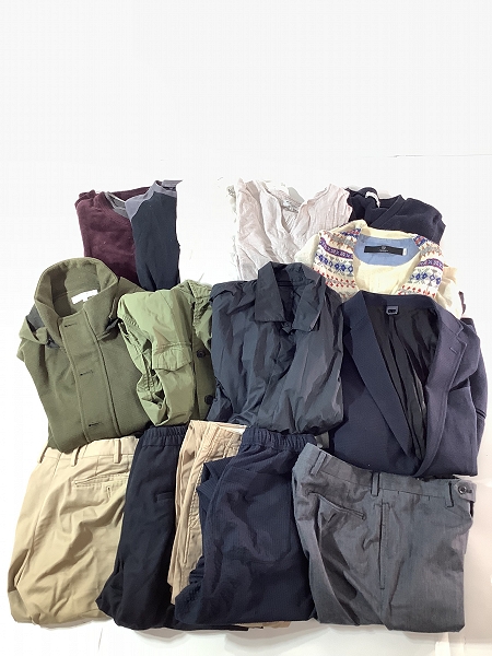 実際に弊社で買取させて頂いた【おまとめ】UNITED ARROWS/ユナイテッドアローズ ジップアップブルゾン/ジャケット/パンツ 等