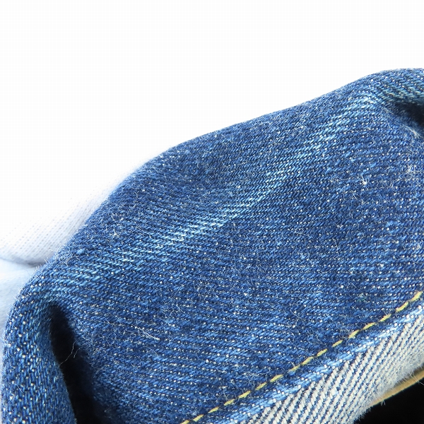 実際に弊社で買取させて頂いたLEVIS/リーバイス 507 J22 日本製 復刻 2ndモデル デニムジャケット /34の画像 5枚目