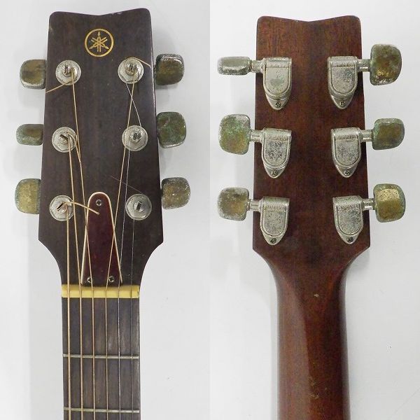 実際に弊社で買取させて頂いた★【使用感有り】YAMAHA/ヤマハ FG-250 アコースティックギター/アコギ グリーンラベル ハードケース付の画像 2枚目