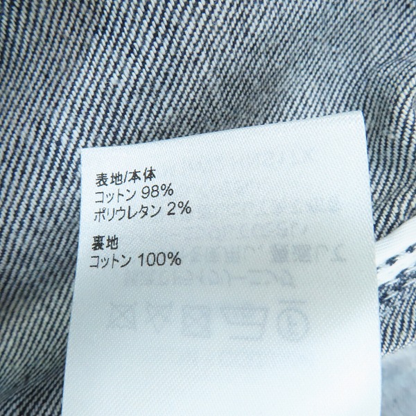 実際に弊社で買取させて頂いた【JPタグ】LOUIS VUITTON/ルイヴィトン モノグラムバンダナショートスリーブ デニムシャツ RM222MNW2HNS17X純正ハンガー付/XLの画像 6枚目