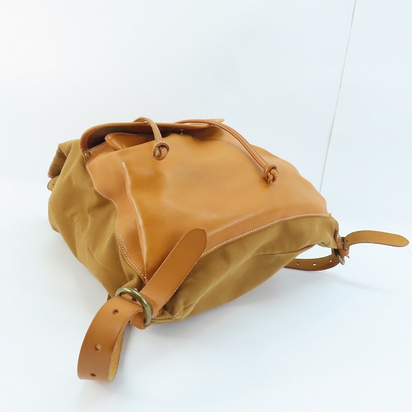 実際に弊社で買取させて頂いたIL BISONTE/イルビゾンテ レザー バックパックの画像 2枚目