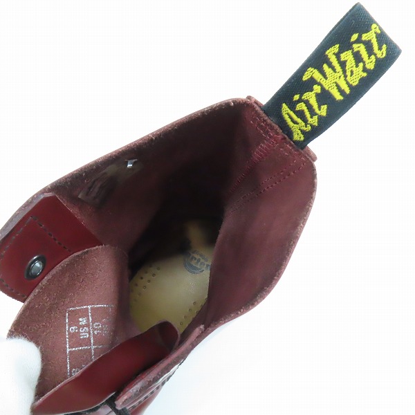 実際に弊社で買取させて頂いたDr.Marten/ドクターマーチン 10ホールレースアップブーツ 1450/UK8の画像 4枚目