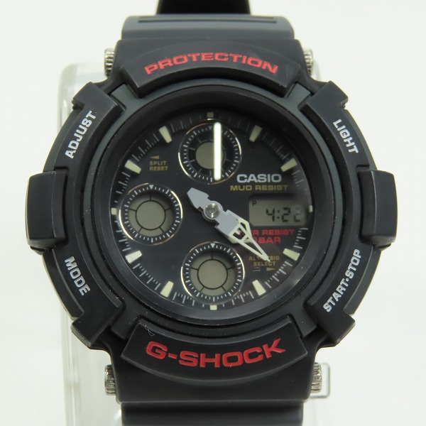 実際に弊社で買取させて頂いたG-SHOCK/Gショック MUDMAN MEN IN BLACK マッドマン AW-570-1Aの画像 0枚目