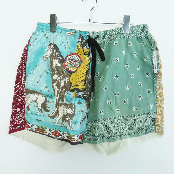 実際に弊社で買取させて頂いたChildren of the discordance/チルドレンオブザディスコーダンス ペイズリー ハーフパンツ ショーツ/3