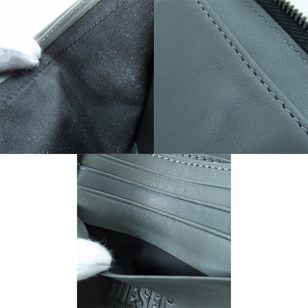 実際に弊社で買取させて頂いたDIESEL/ディーゼル ラウンドファスナー二つ折り財布の画像 7枚目