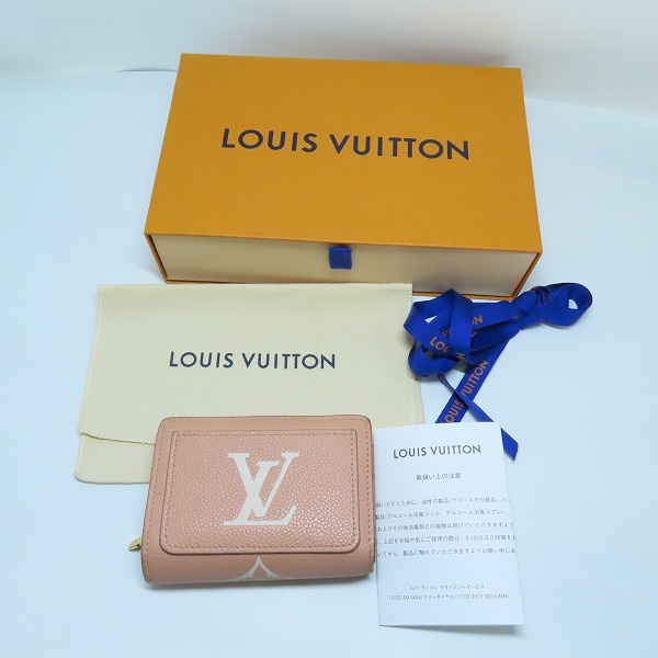 実際に弊社で買取させて頂いたLOUIS VUITTON/ルイヴィトン  ポルトフォイユ・クレア 二つ折り財布 M81649の画像 7枚目