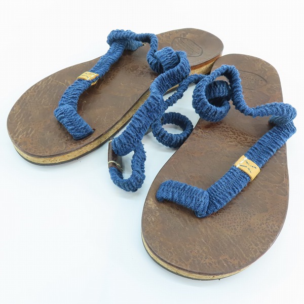 実際に弊社で買取させて頂いたvisvim/ビズビム レザーサンダル/S