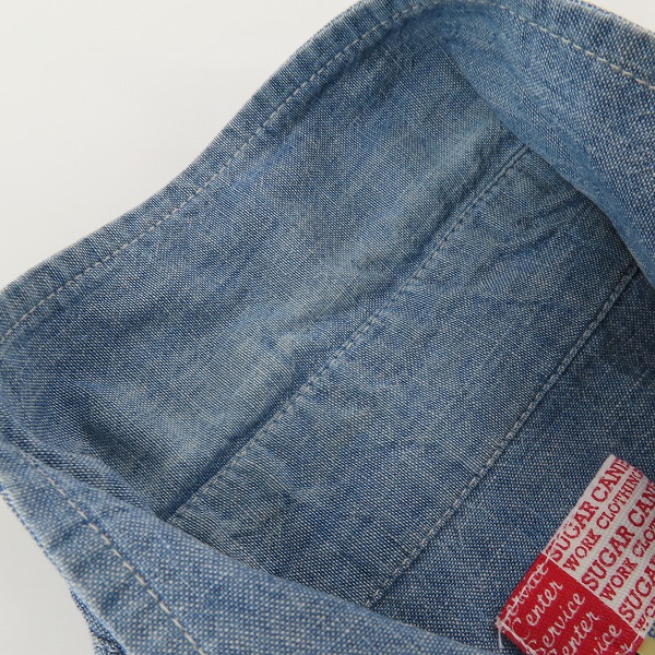 実際に弊社で買取させて頂いたSUGAR CANE/シュガーケーン 半袖 シャツ M31120/Mの画像 4枚目