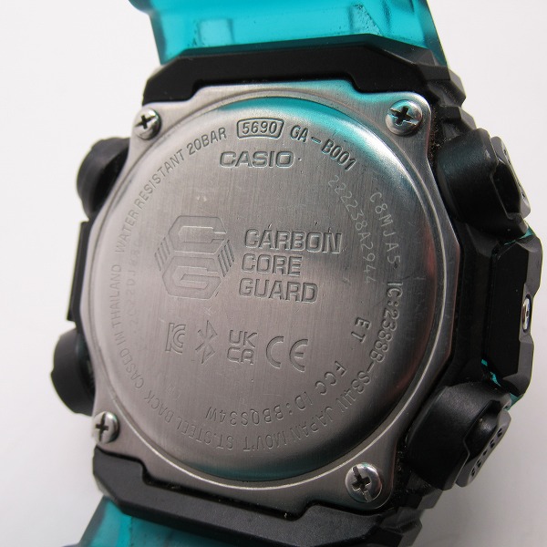 実際に弊社で買取させて頂いたG-SHOCK/Gショック Bluetooth スマートフォンリンク GA-B001G-2AJFの画像 3枚目