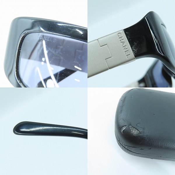 実際に弊社で買取させて頂いたCHANEL/シャネル サングラス/アイウェア 13135 94305の画像 7枚目