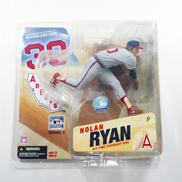 実際に弊社で買取させて頂いた【未開封】McFARLANE TOYS/マクファーレントイズ エンゼルス #30 NOLAN RYAN ノーラン・ライアン フィギュア