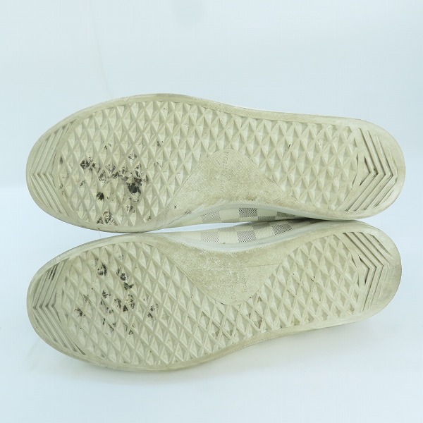 実際に弊社で買取させて頂いたLOUIS VUITTON ルイ ヴィトン スニーカー ルクセンブルグライン ダミエ LD0260/9の画像 2枚目