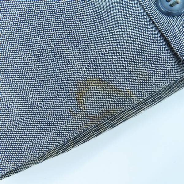 実際に弊社で買取させて頂いたChristian Dior/クリスチャンディオール テーラードジャケット/グレー/OBD2118/A-6の画像 9枚目