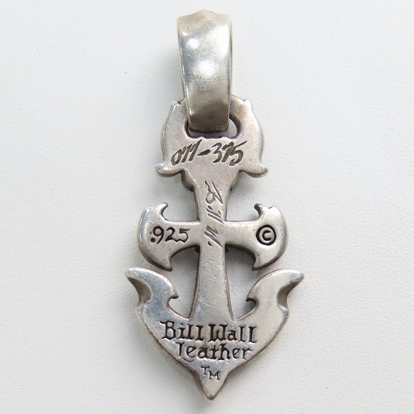 実際に弊社で買取させて頂いたBill Wall Leather/ビルウォールレザー BWL Medium Anchor Pendant/ミディアムアンカーペンダントの画像 2枚目