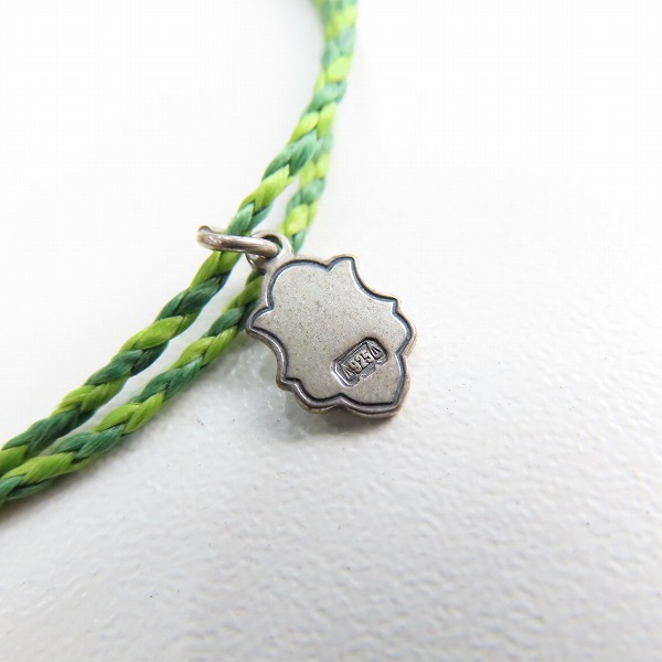 実際に弊社で買取させて頂いた(1)AMP JAPAN/アンプジャパン スター ブレスレット グリーンの画像 5枚目